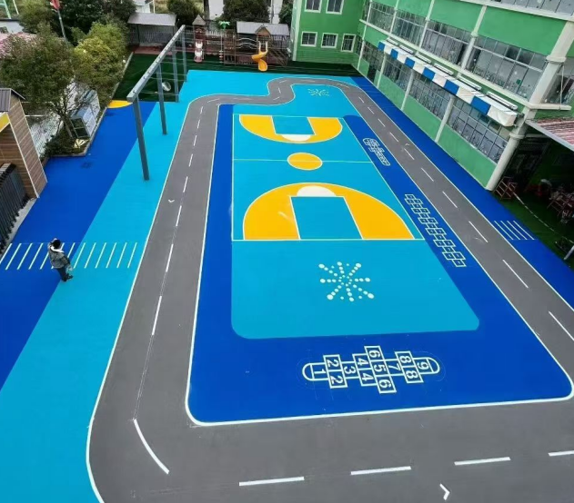 济南市彩色epdm颗粒混合型塑胶跑道 - 排名